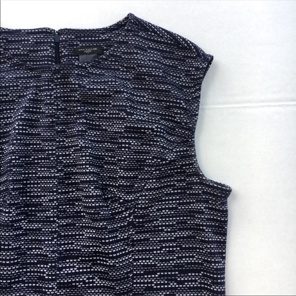 Navy Cap Sleeve Sheath Dress - Picture 3 of 5